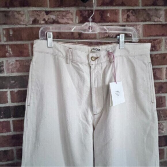 B Sides  Reworked Trouser - Clair Rinse   NEW 100% cotton   Made in USA Size 32 - Picture 14 of 16